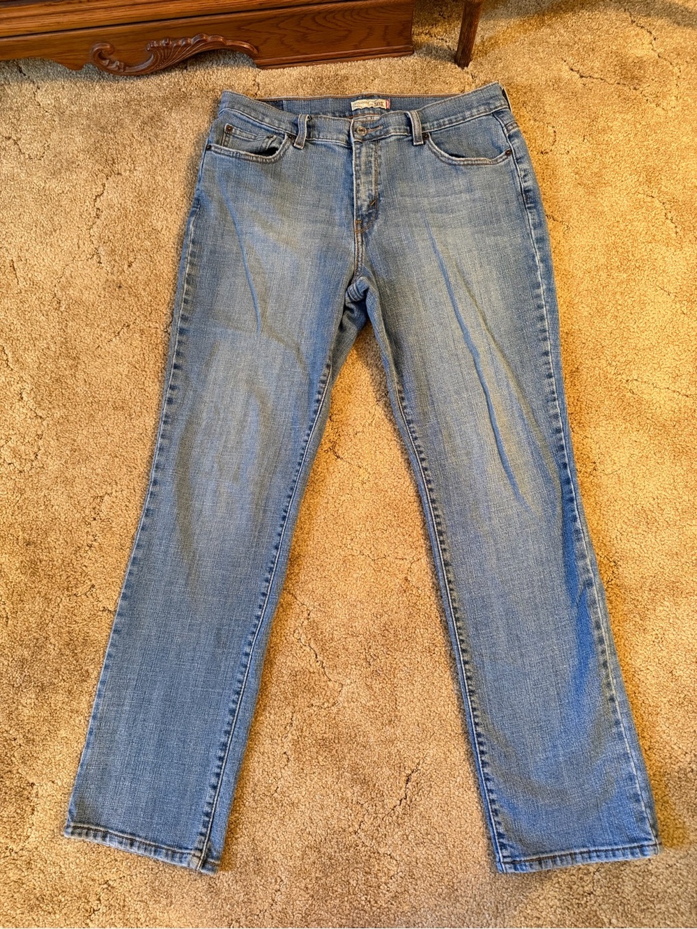 Levi's Light Blue Straight-Leg Women's Jeans